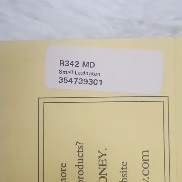 Dooney & Bourke Navy and Brown Tote MINT CONDITION, NEVER USED - Picture 2 of 7